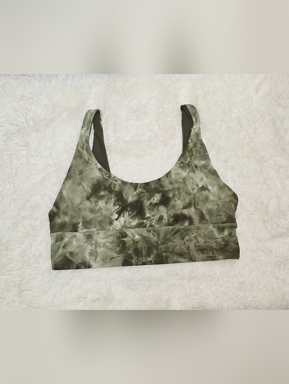 ​Lululemon Align Reversible Bra *Light Support, A/B Cup – Diamond Dye Olive-12